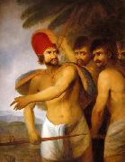John Webber A Chief of the Sandwich Islands oil painting reproduction